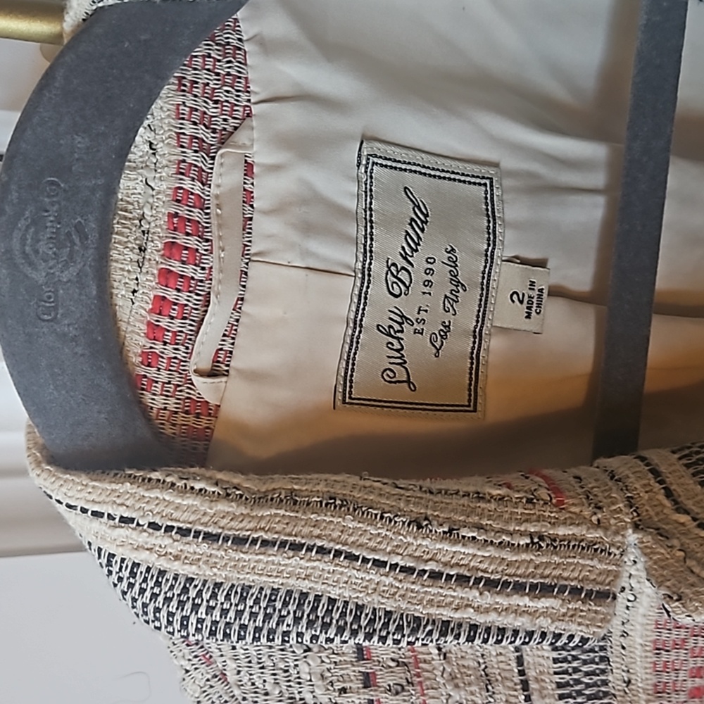 Beige Blazer Jacket - image 3